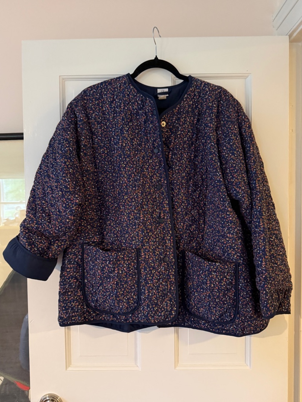 Quilted oversized kacket